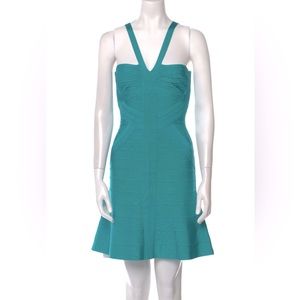 Authenticated Herve Leger bandage dress